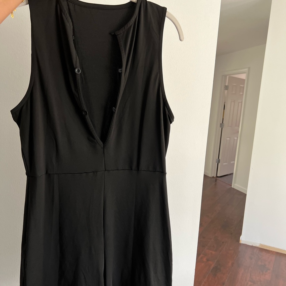 Biker shorts jumpsuit